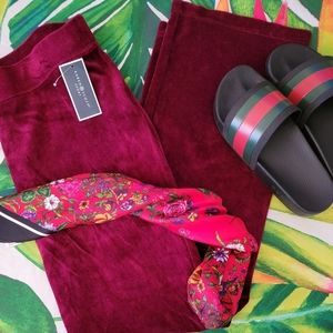 🆕️Cosmic Berry Velour Pants🌠